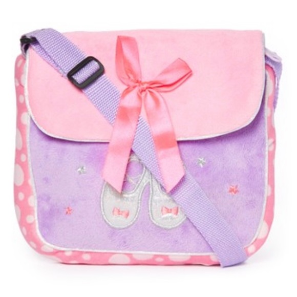 Woody Toys | Pink & Purple Ballet Slipper Dance Bag | O/S - Picture 1 of 9